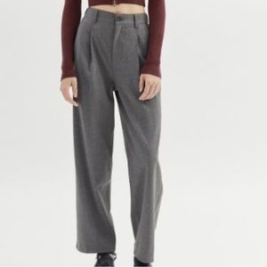 Urban Outfitters Grey Helena Menswear Pant in Size Large NWT